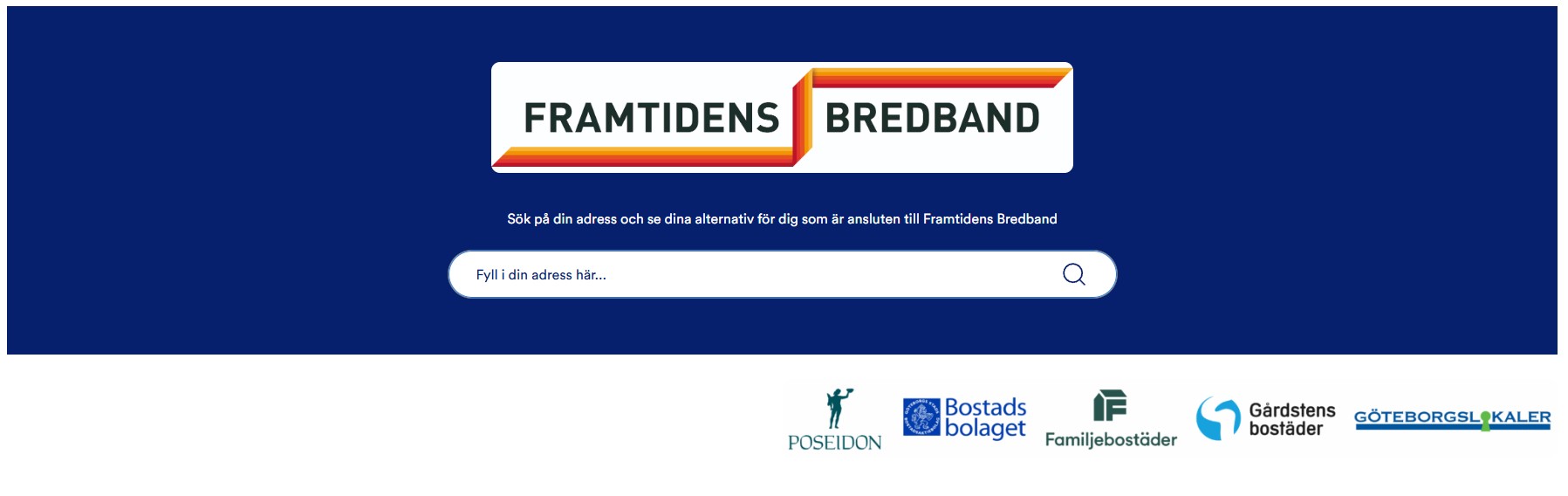 Framtidens_bredband Skärmklipp från Framtidens Breband